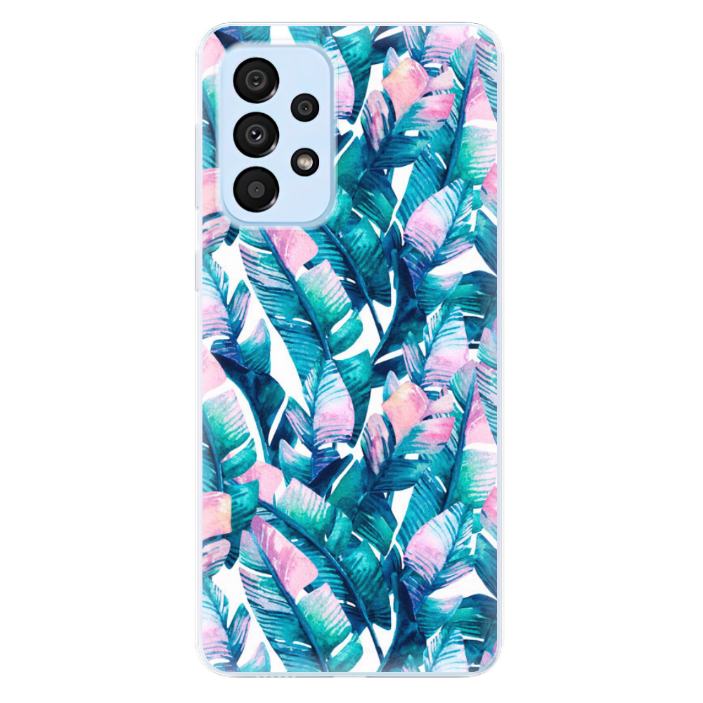 Odolné silikónové puzdro iSaprio - Palm Leaves 03 - Samsung Galaxy A33 5G