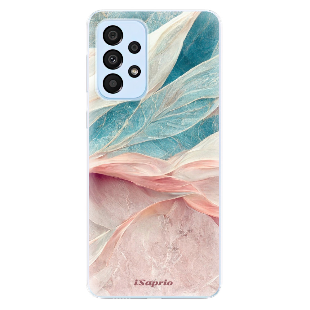 Odolné silikónové puzdro iSaprio - Pink and Blue - Samsung Galaxy A33 5G
