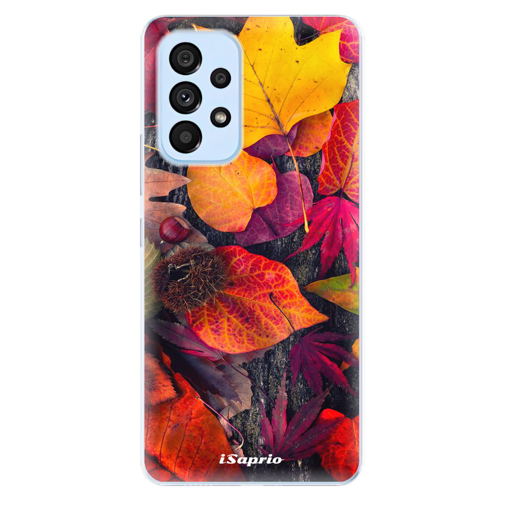 Odolné silikónové puzdro iSaprio - Autumn Leaves 03 - Samsung Galaxy A53 5G
