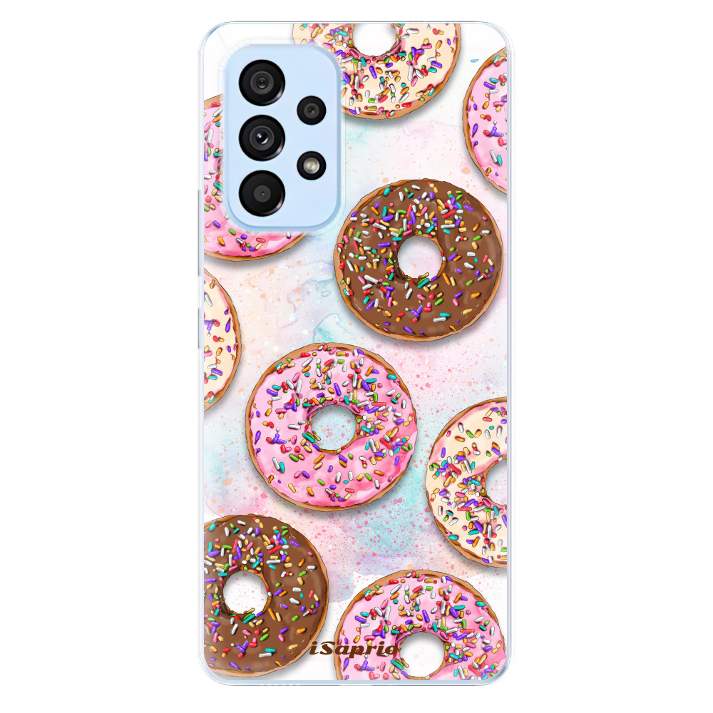 Odolné silikónové puzdro iSaprio - Donuts 11 - Samsung Galaxy A53 5G