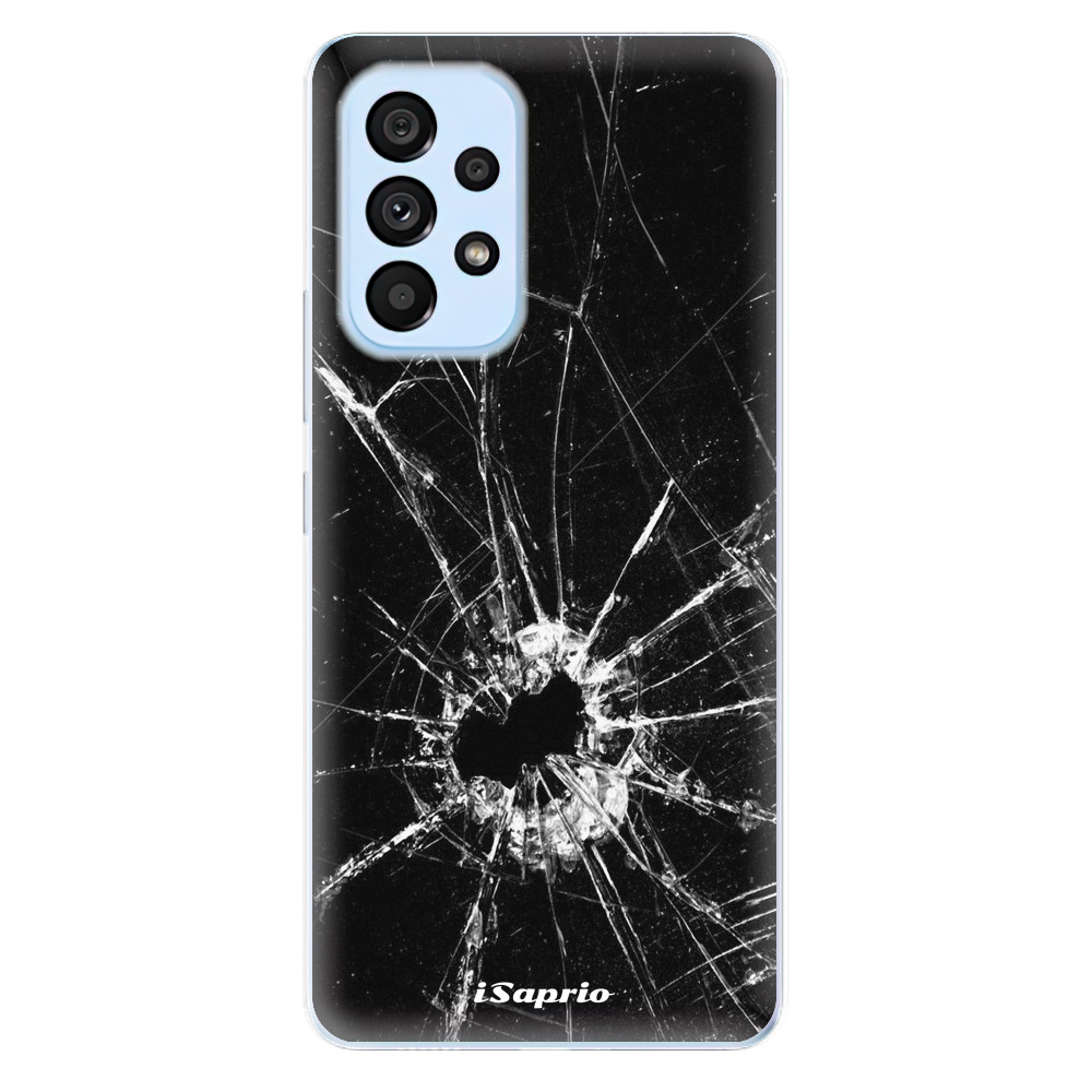 Odolné silikónové puzdro iSaprio - Broken Glass 10 - Samsung Galaxy A53 5G