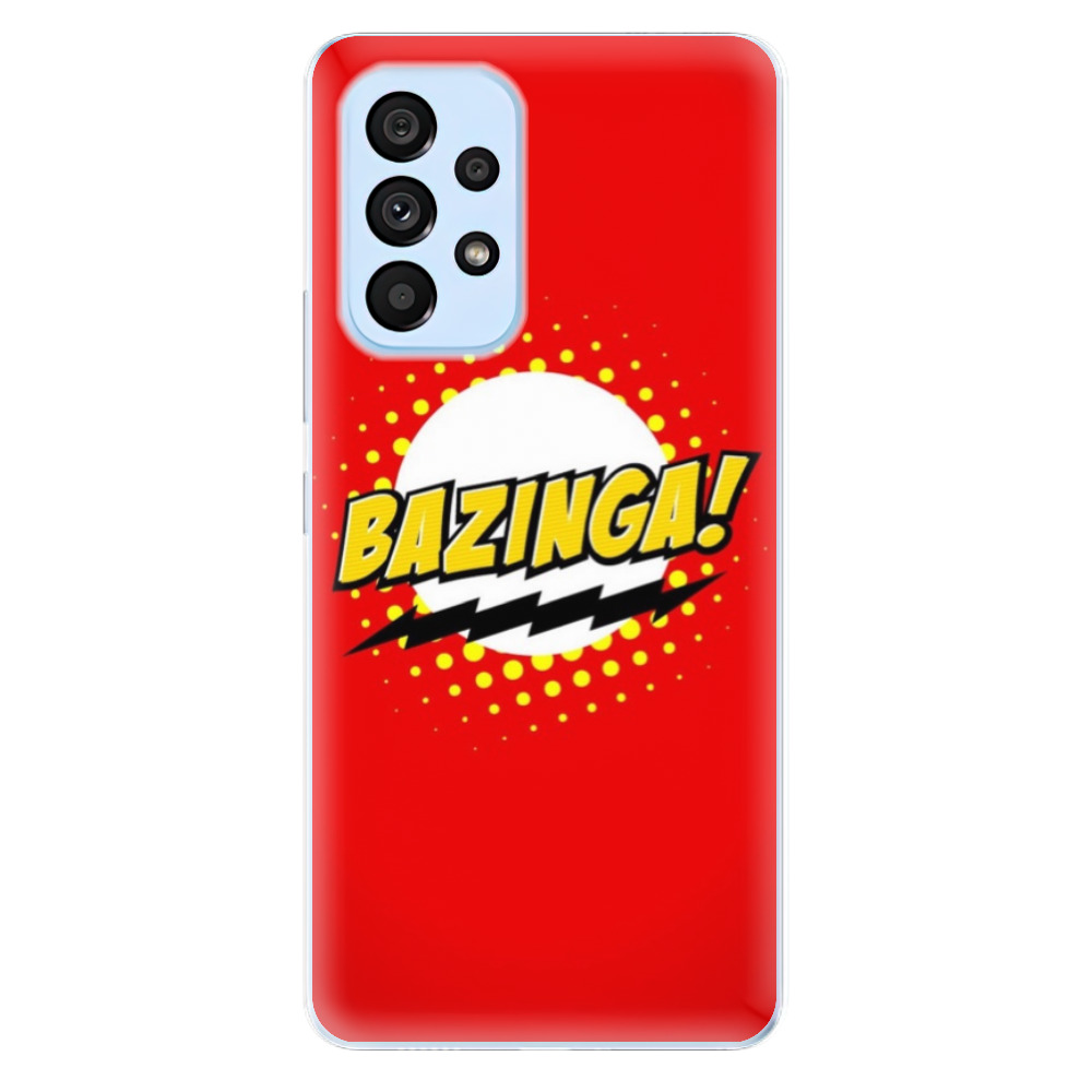 Odolné silikónové puzdro iSaprio - Bazinga 01 - Samsung Galaxy A53 5G