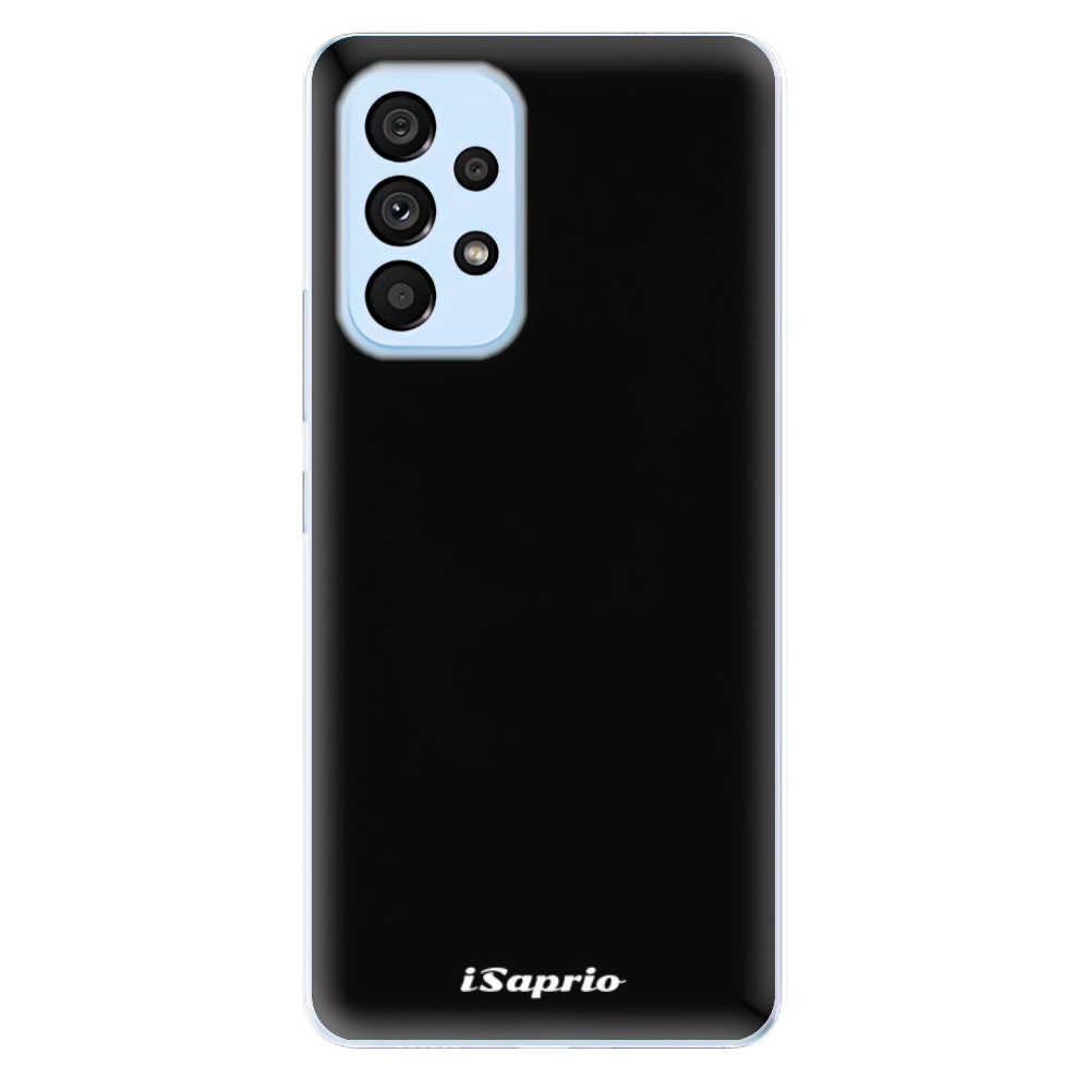 Odolné silikónové puzdro iSaprio - 4Pure - černý - Samsung Galaxy A53 5G