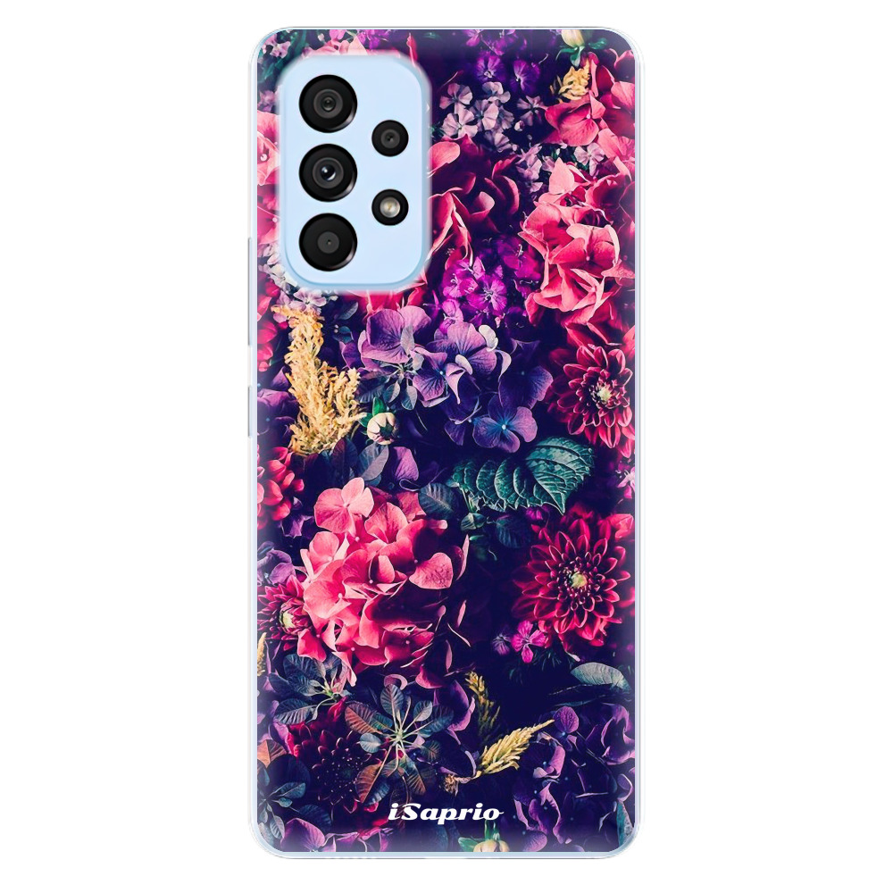 Odolné silikónové puzdro iSaprio - Flowers 10 - Samsung Galaxy A73 5G