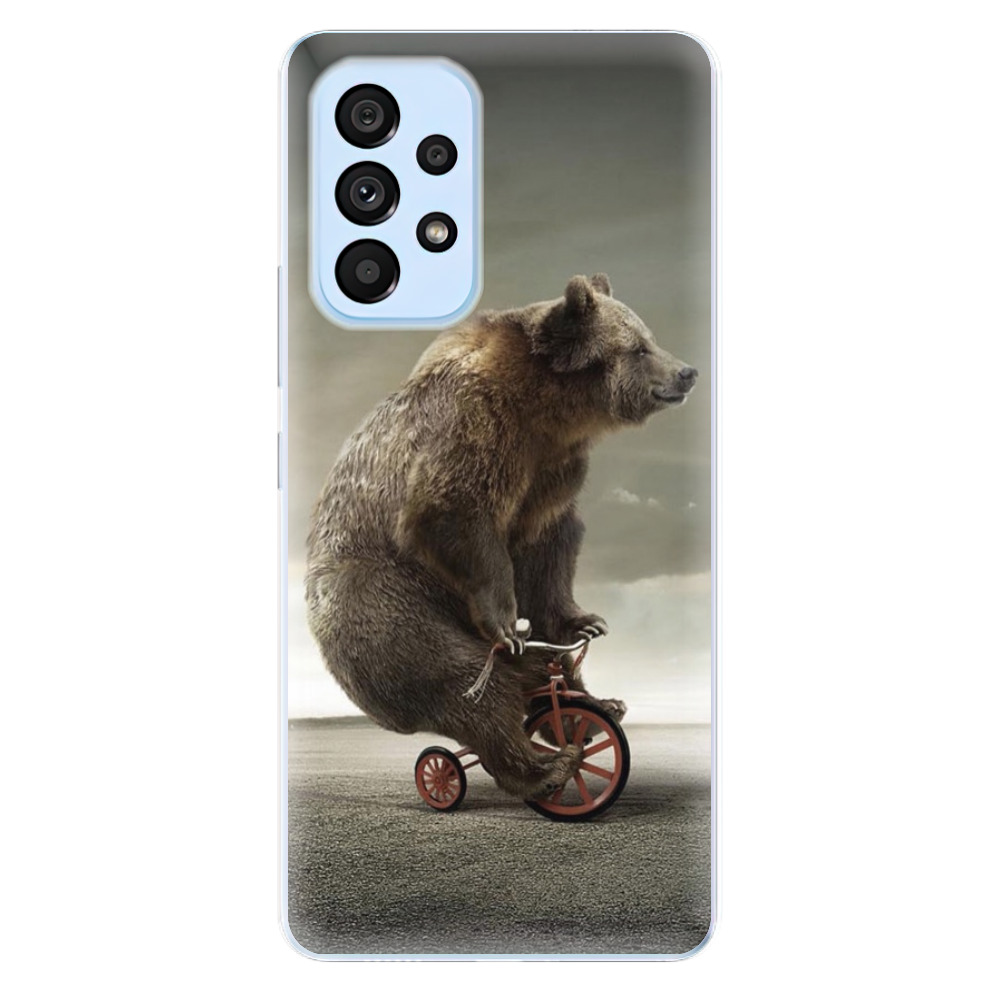 Odolné silikónové puzdro iSaprio - Bear 01 - Samsung Galaxy A73 5G