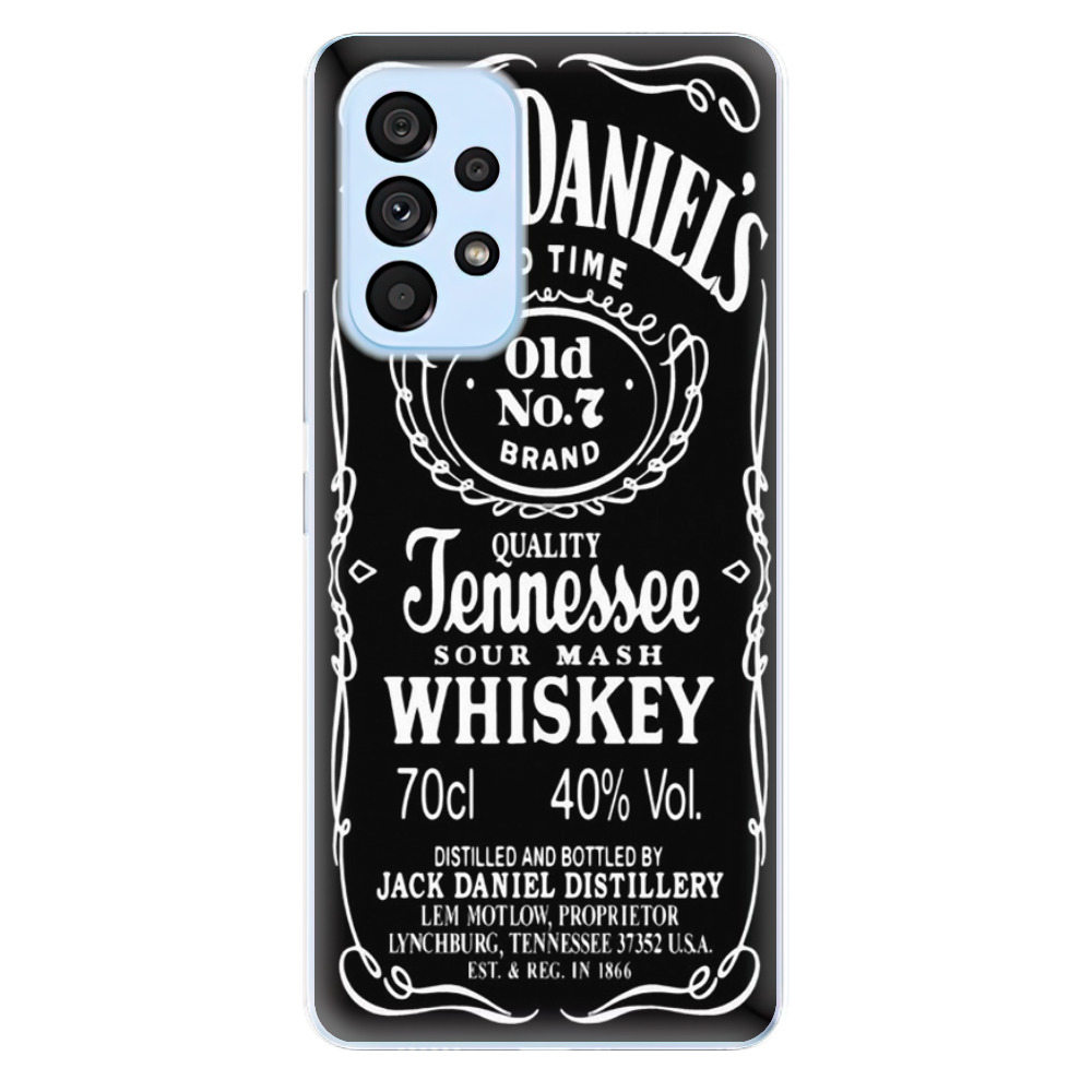 Odolné silikónové puzdro iSaprio - Jack Daniels - Samsung Galaxy A73 5G