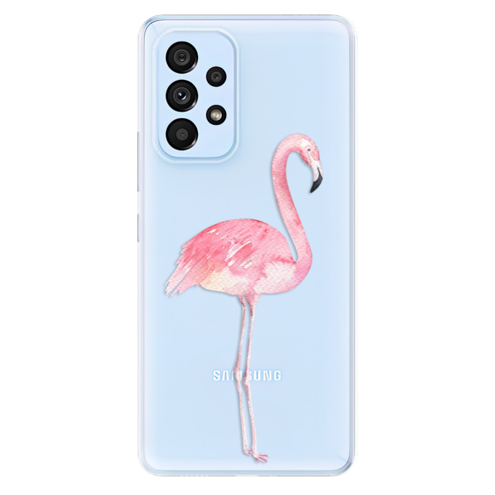Odolné silikónové puzdro iSaprio - Flamingo 01 - Samsung Galaxy A73 5G