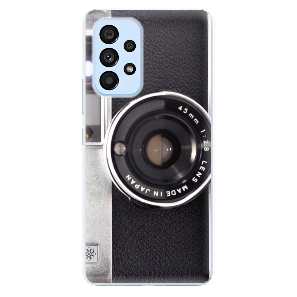 Odolné silikónové puzdro iSaprio - Vintage Camera 01 - Samsung Galaxy A73 5G