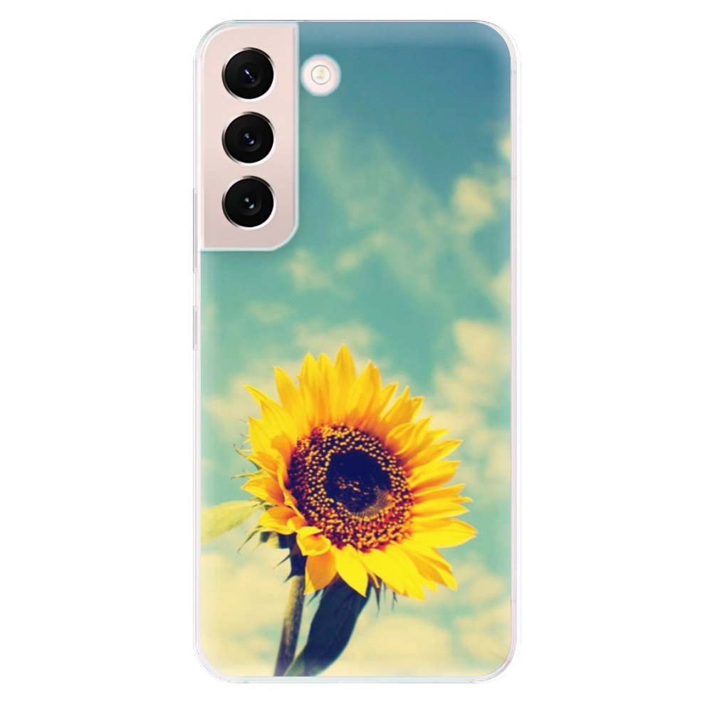 Odolné silikónové puzdro iSaprio - Sunflower 01 - Samsung Galaxy S22 5G