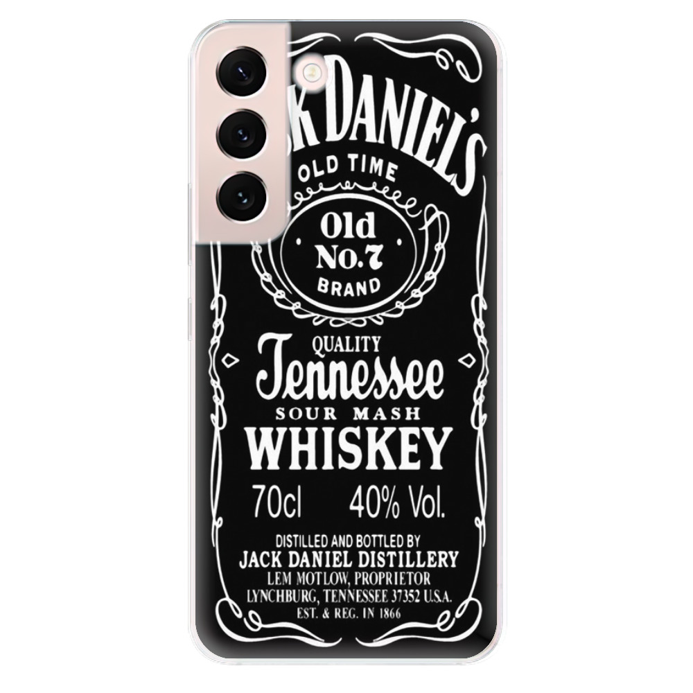 Odolné silikónové puzdro iSaprio - Jack Daniels - Samsung Galaxy S22 5G