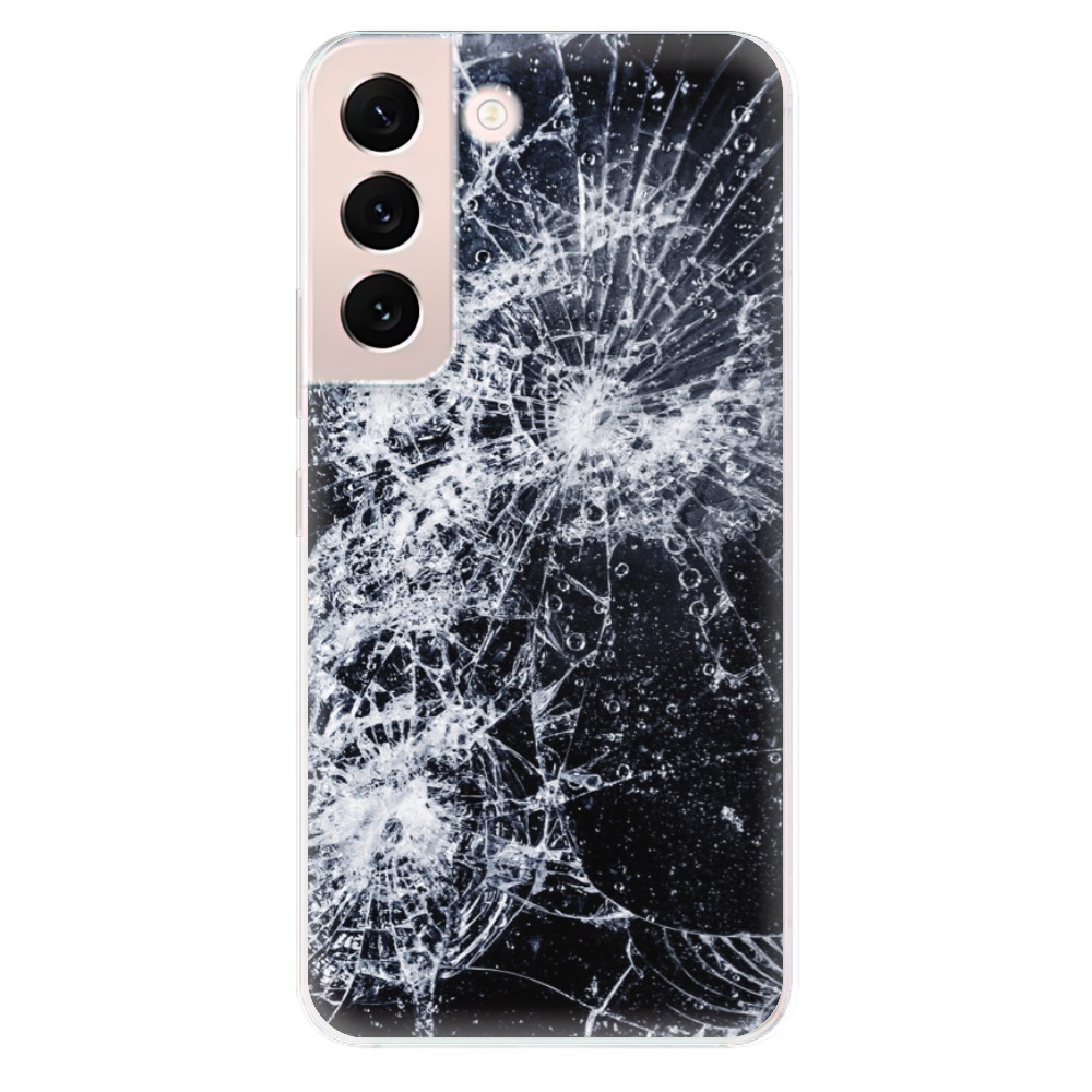 Odolné silikónové puzdro iSaprio - Cracked - Samsung Galaxy S22 5G