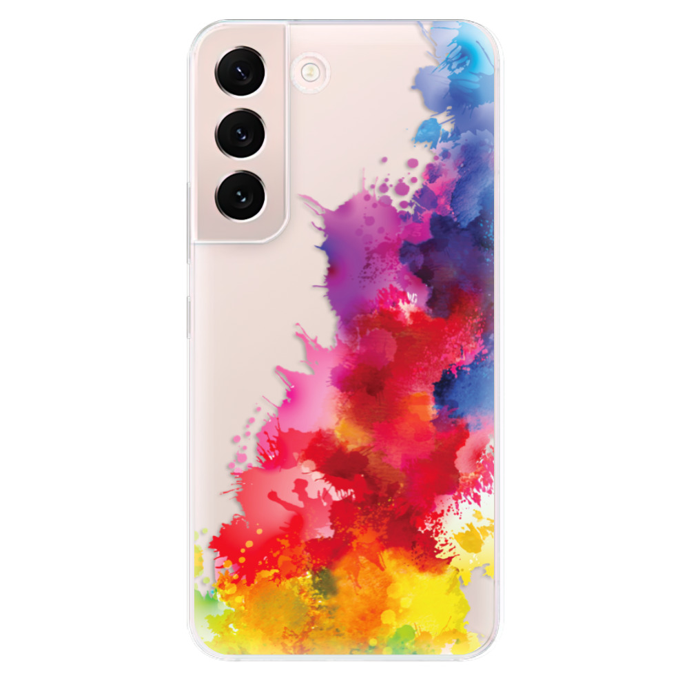 Odolné silikónové puzdro iSaprio - Color Splash 01 - Samsung Galaxy S22 5G