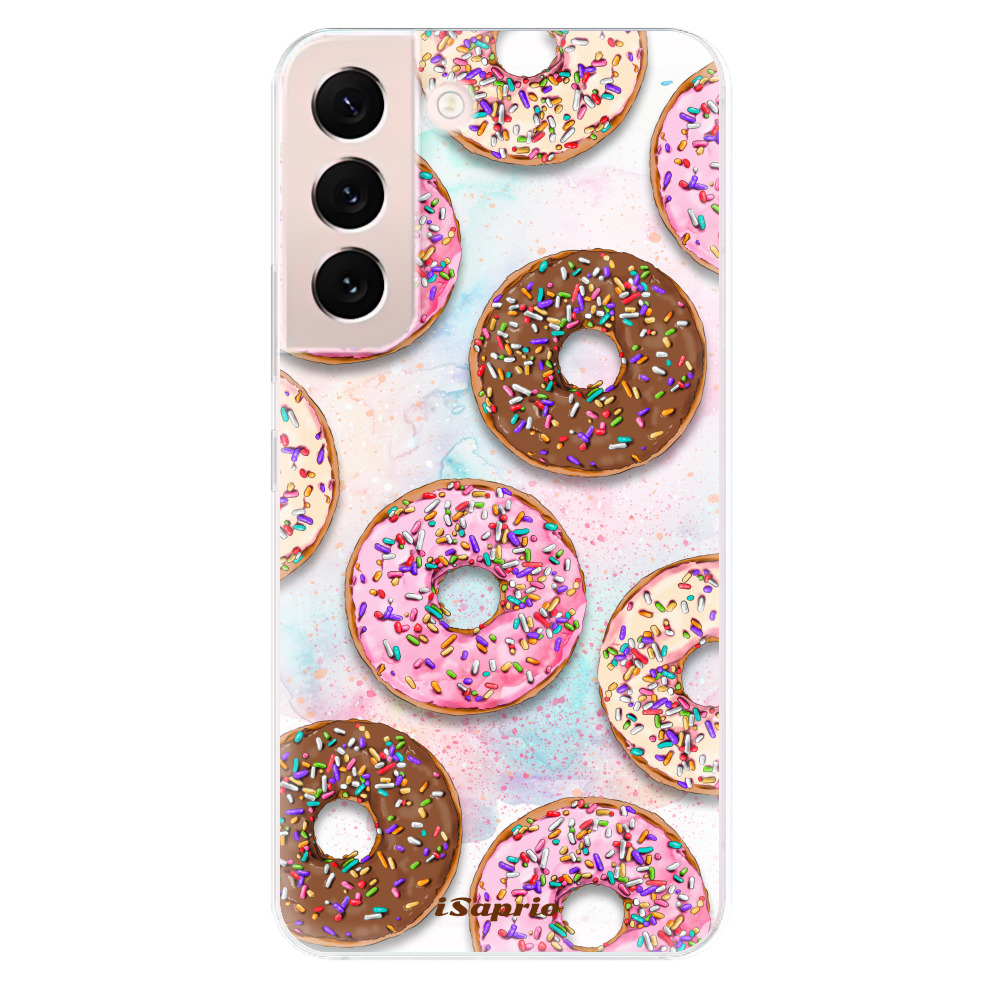 Odolné silikónové puzdro iSaprio - Donuts 11 - Samsung Galaxy S22+ 5G