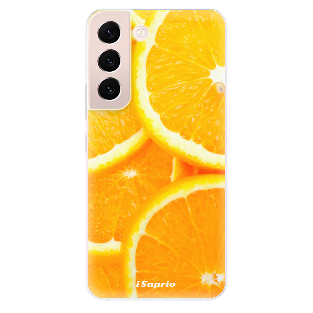 Odolné silikónové puzdro iSaprio - Orange 10 - Samsung Galaxy S22+ 5G