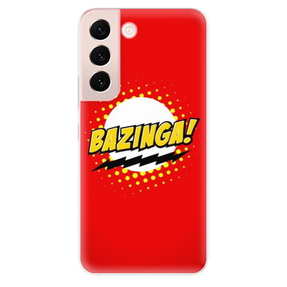 Odolné silikónové puzdro iSaprio - Bazinga 01 - Samsung Galaxy S22+ 5G