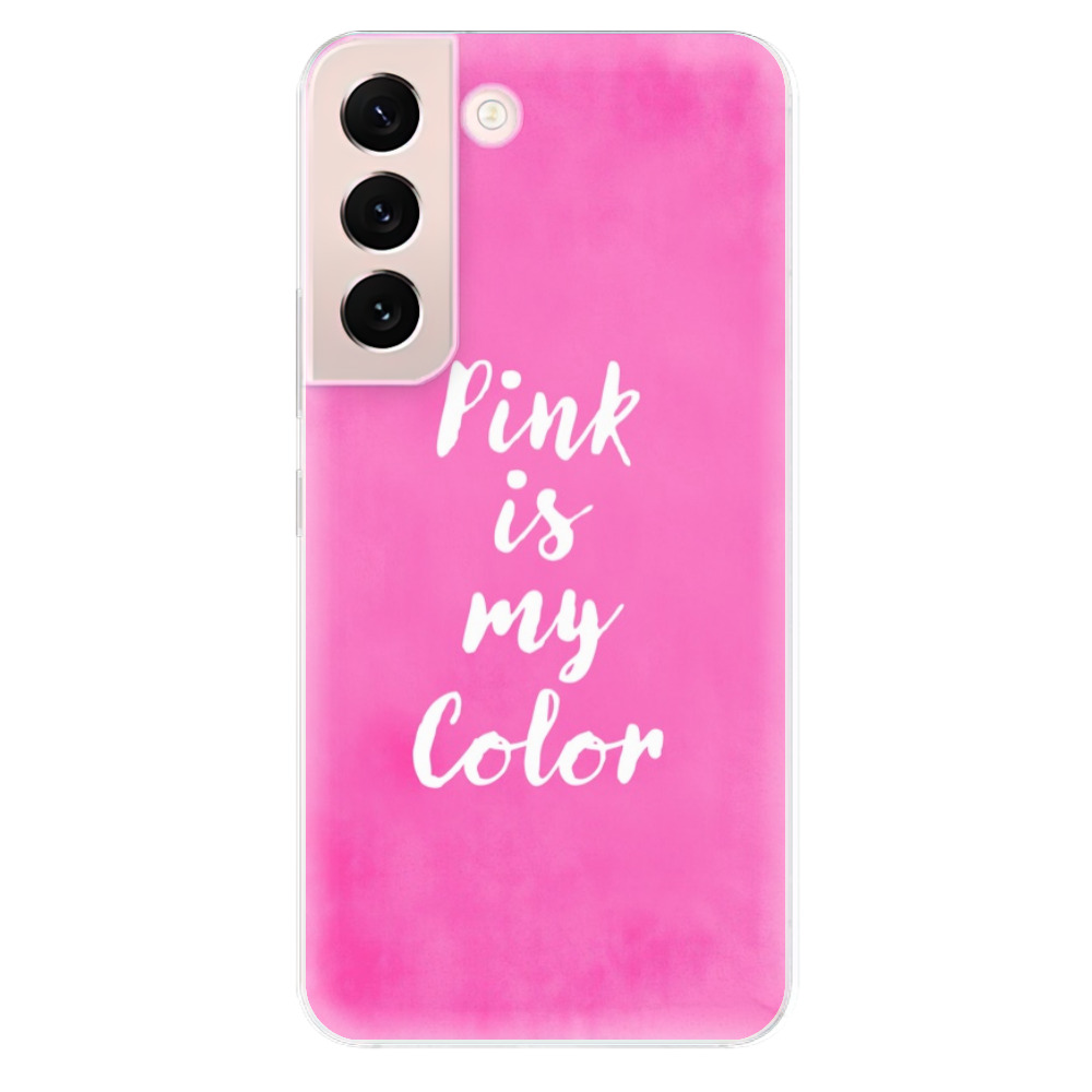 Odolné silikónové puzdro iSaprio - Pink is my color - Samsung Galaxy S22+ 5G