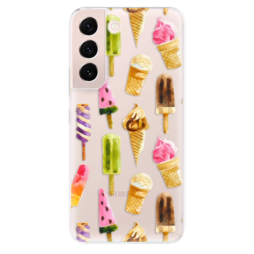 Odolné silikónové puzdro iSaprio - Ice Cream - Samsung Galaxy S22+ 5G