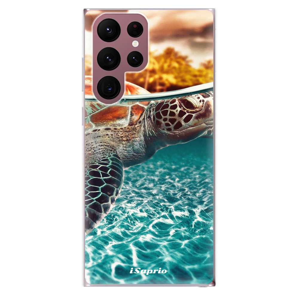 Odolné silikónové puzdro iSaprio - Turtle 01 - Samsung Galaxy S22 Ultra 5G