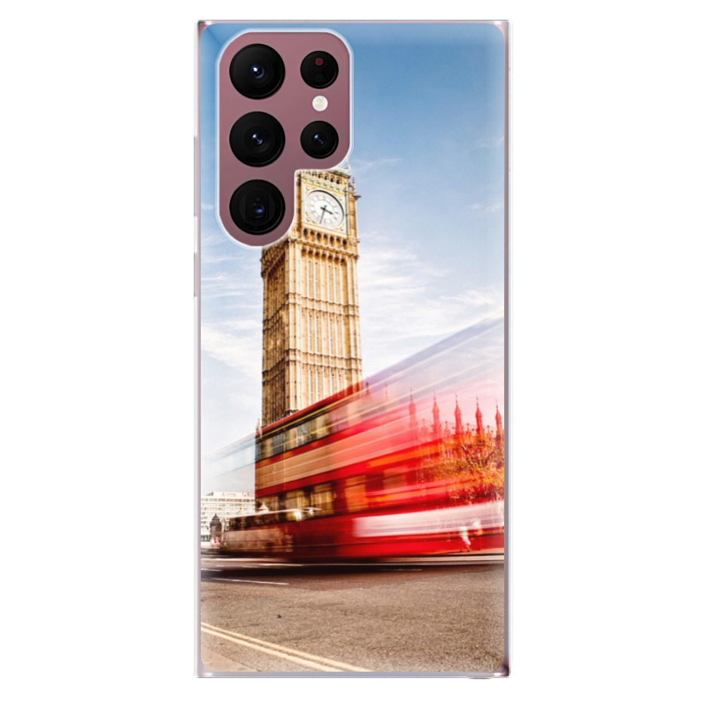 Odolné silikónové puzdro iSaprio - London 01 - Samsung Galaxy S22 Ultra 5G
