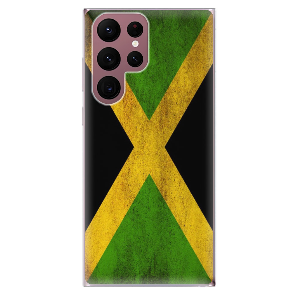 Odolné silikónové puzdro iSaprio - Flag of Jamaica - Samsung Galaxy S22 Ultra 5G