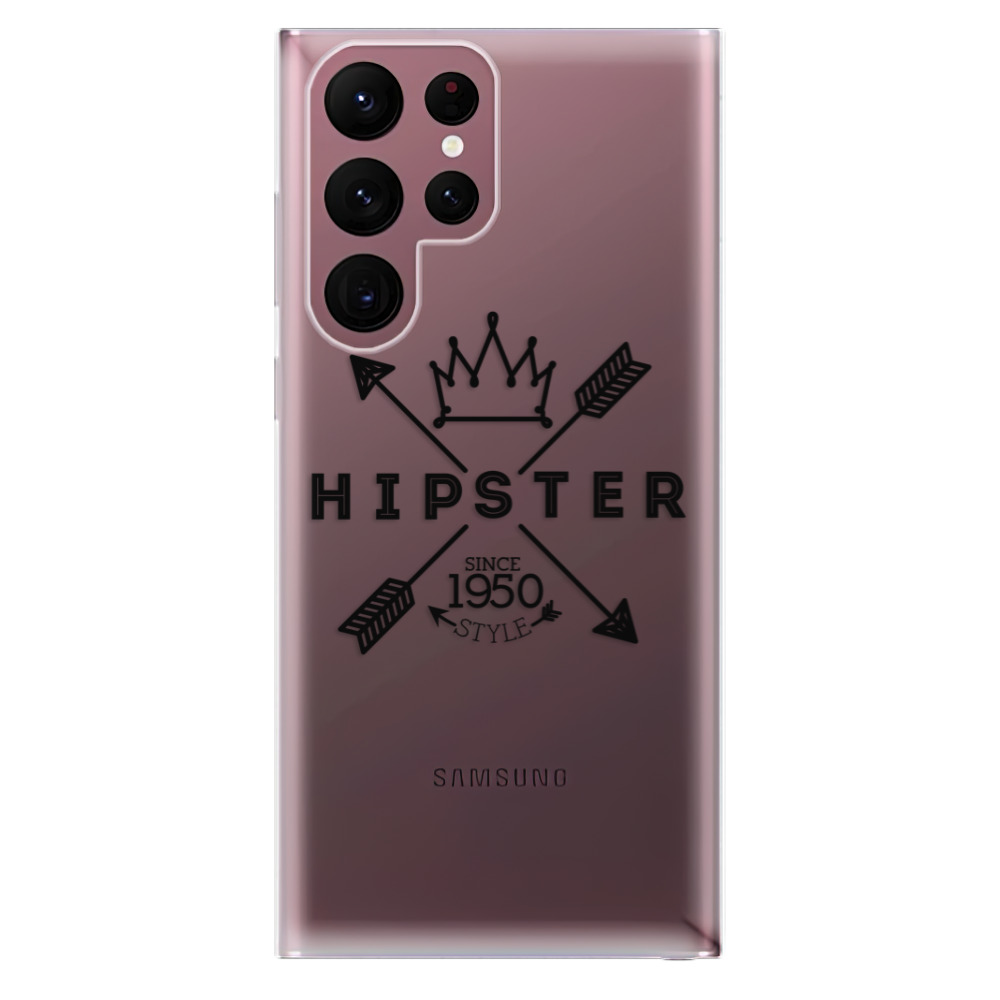 Odolné silikónové puzdro iSaprio - Hipster Style 02 - Samsung Galaxy S22 Ultra 5G