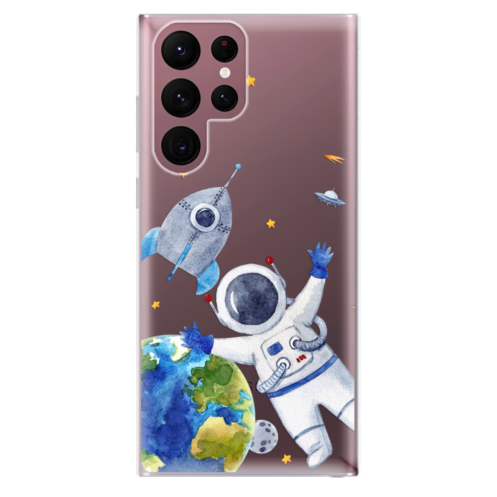 Odolné silikónové puzdro iSaprio - Space 05 - Samsung Galaxy S22 Ultra 5G