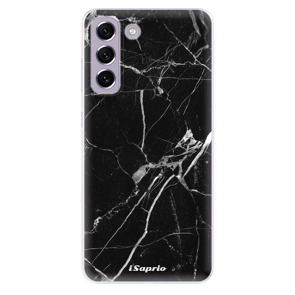 Odolné silikónové puzdro iSaprio - Black Marble 18 - Samsung Galaxy S21 FE 5G