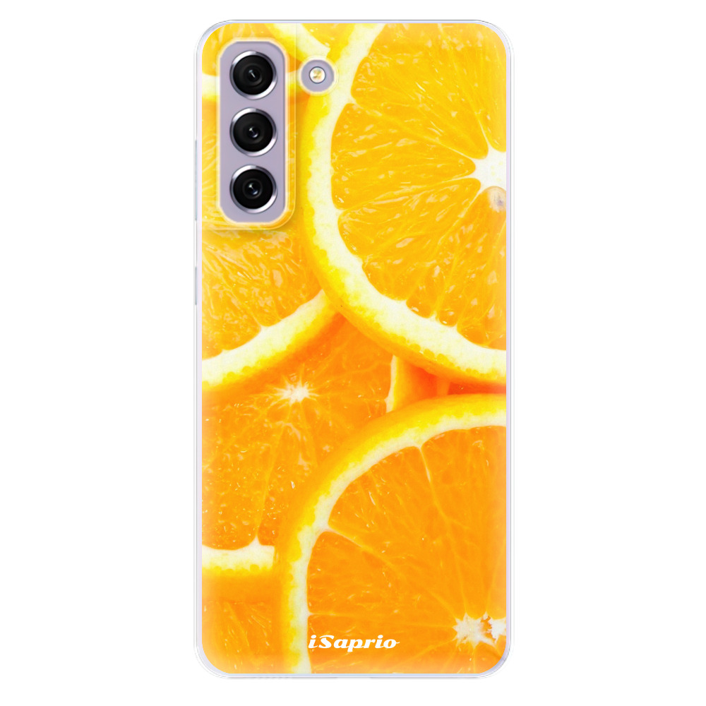 Odolné silikónové puzdro iSaprio - Orange 10 - Samsung Galaxy S21 FE 5G