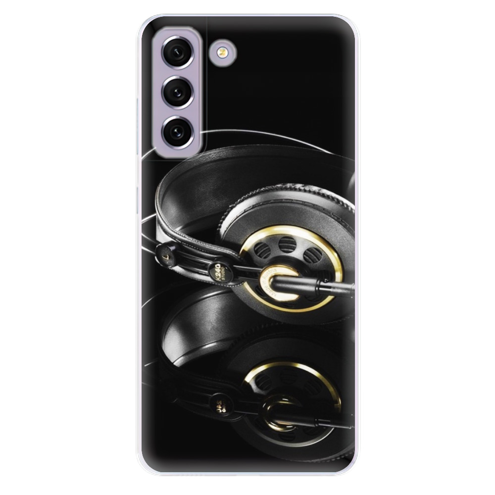 Odolné silikónové puzdro iSaprio - Headphones 02 - Samsung Galaxy S21 FE 5G