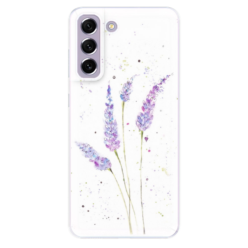 Odolné silikónové puzdro iSaprio - Lavender - Samsung Galaxy S21 FE 5G