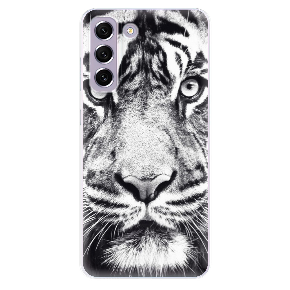 Odolné silikónové puzdro iSaprio - Tiger Face - Samsung Galaxy S21 FE 5G