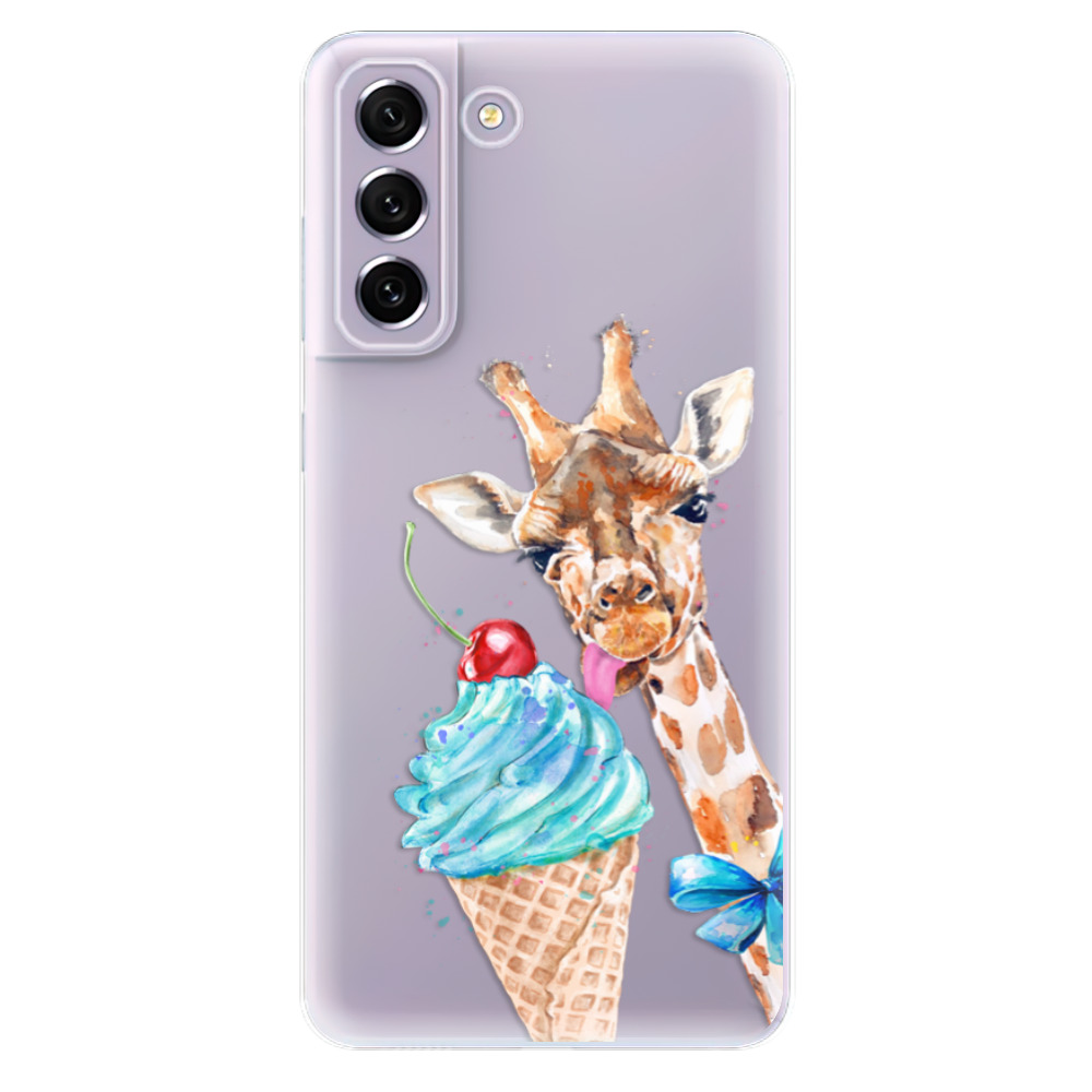 Odolné silikónové puzdro iSaprio - Love Ice-Cream - Samsung Galaxy S21 FE 5G