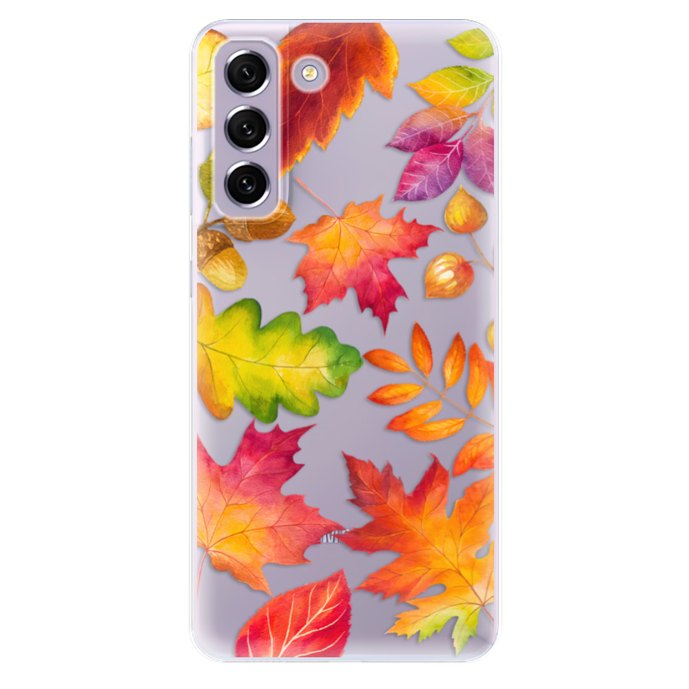 Odolné silikónové puzdro iSaprio - Autumn Leaves 01 - Samsung Galaxy S21 FE 5G