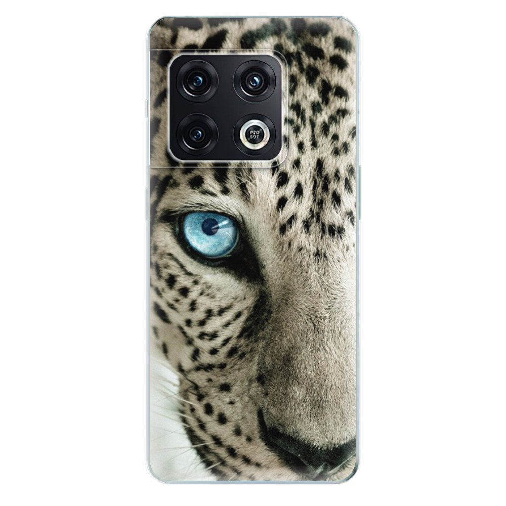 Odolné silikónové puzdro iSaprio - White Panther - OnePlus 10 Pro