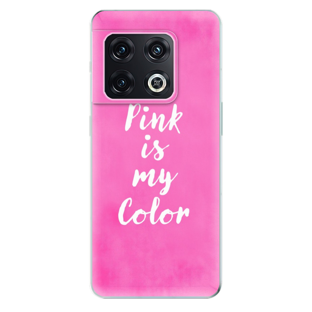 Odolné silikónové puzdro iSaprio - Pink is my color - OnePlus 10 Pro