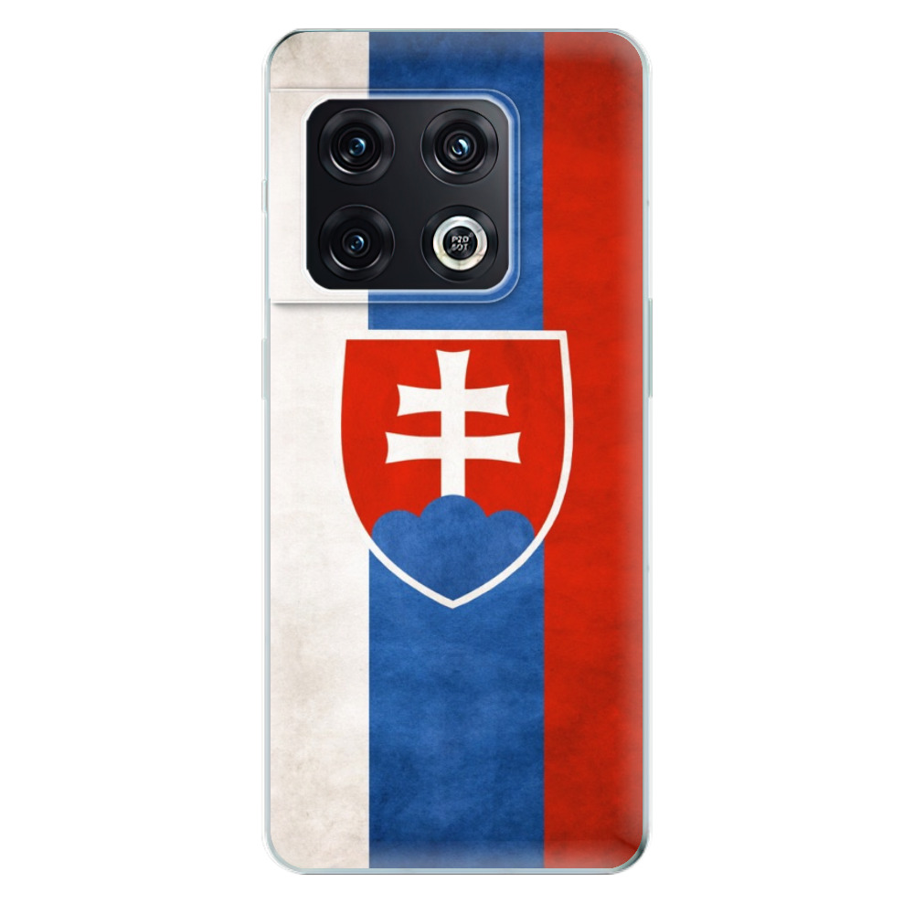 Odolné silikónové puzdro iSaprio - Slovakia Flag - OnePlus 10 Pro