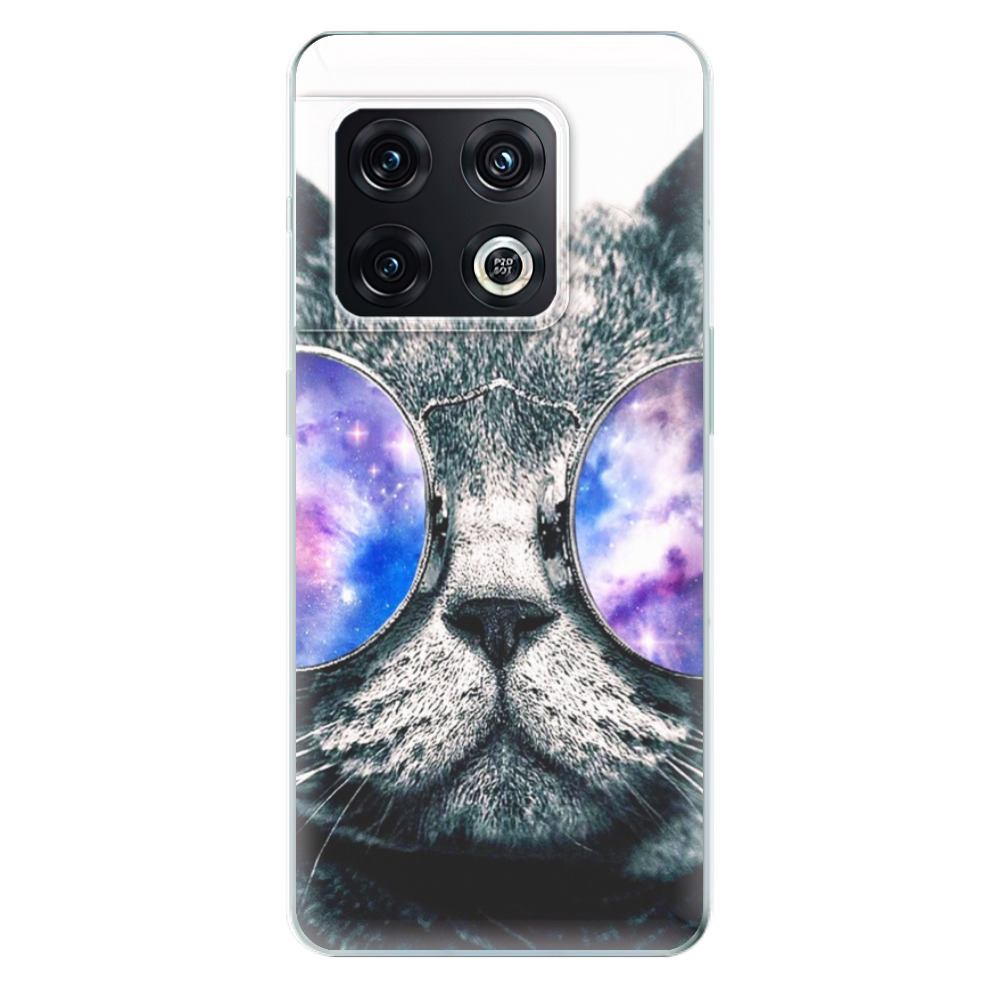 Odolné silikónové puzdro iSaprio - Galaxy Cat - OnePlus 10 Pro