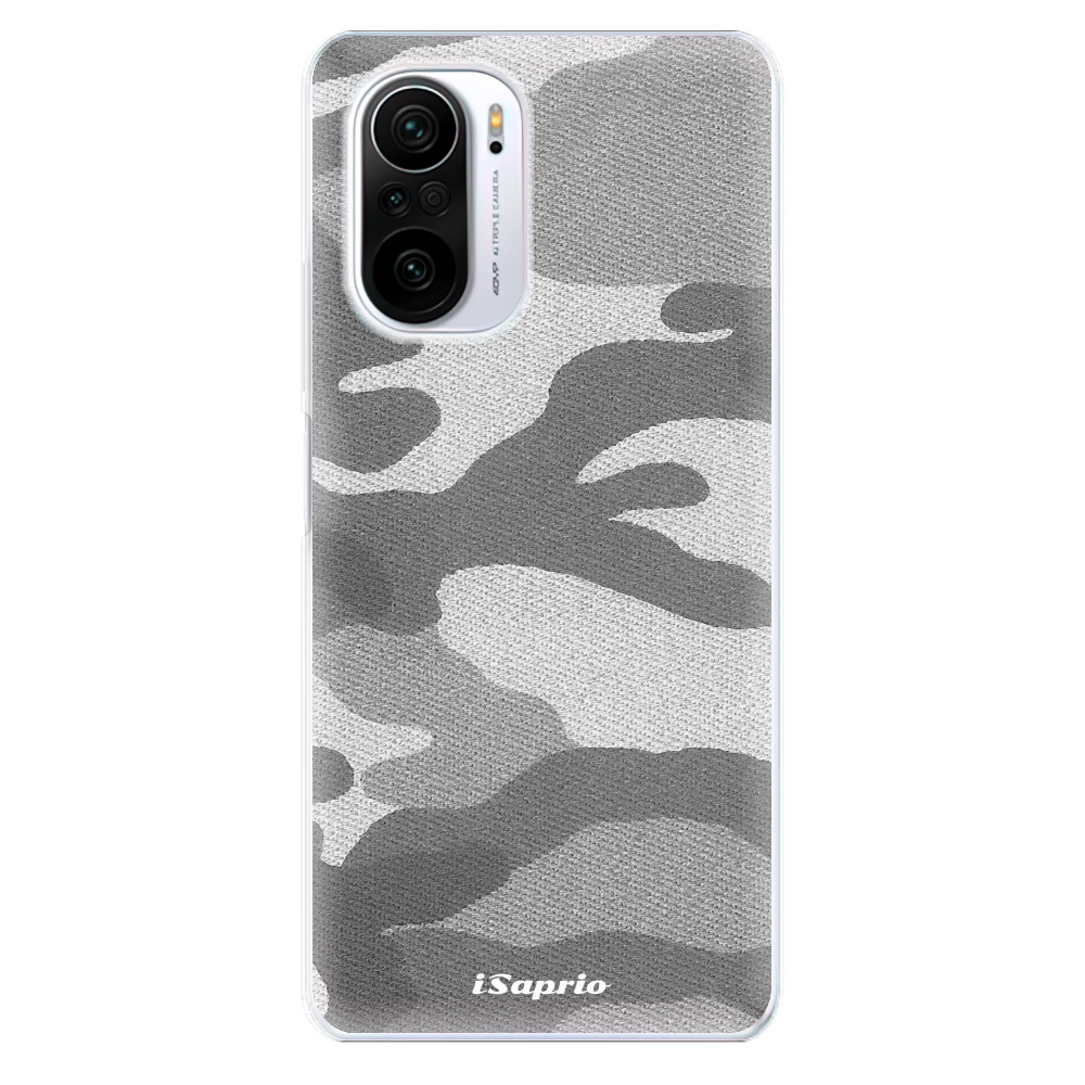 Odolné silikónové puzdro iSaprio - Gray Camuflage 02 - Xiaomi Poco F3