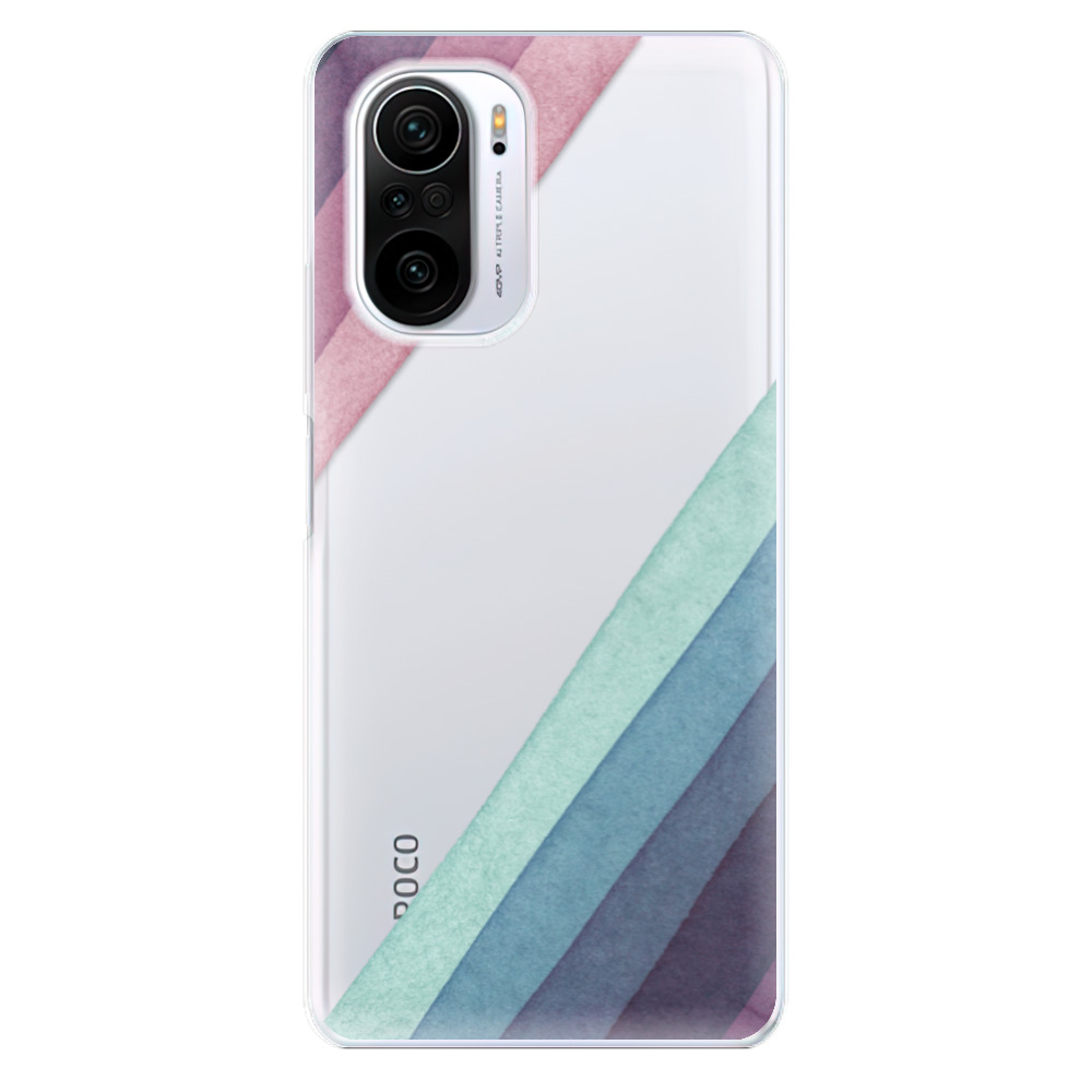 Odolné silikónové puzdro iSaprio - Glitter Stripes 01 - Xiaomi Poco F3