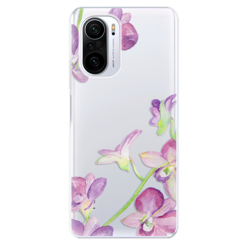 Odolné silikónové puzdro iSaprio - Purple Orchid - Xiaomi Poco F3