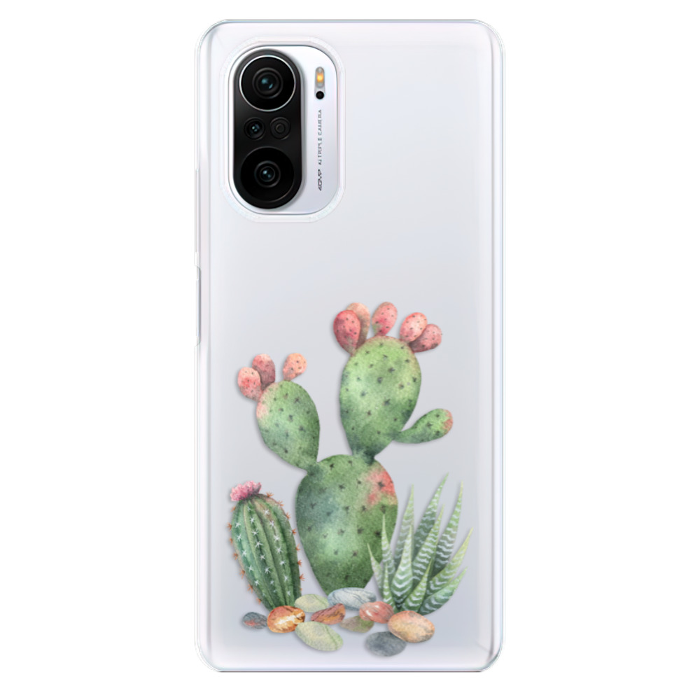 Odolné silikónové puzdro iSaprio - Cacti 01 - Xiaomi Poco F3