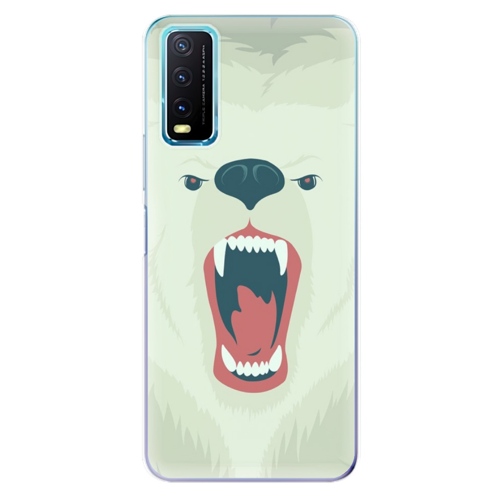 Odolné silikónové puzdro iSaprio - Angry Bear - Vivo Y20s