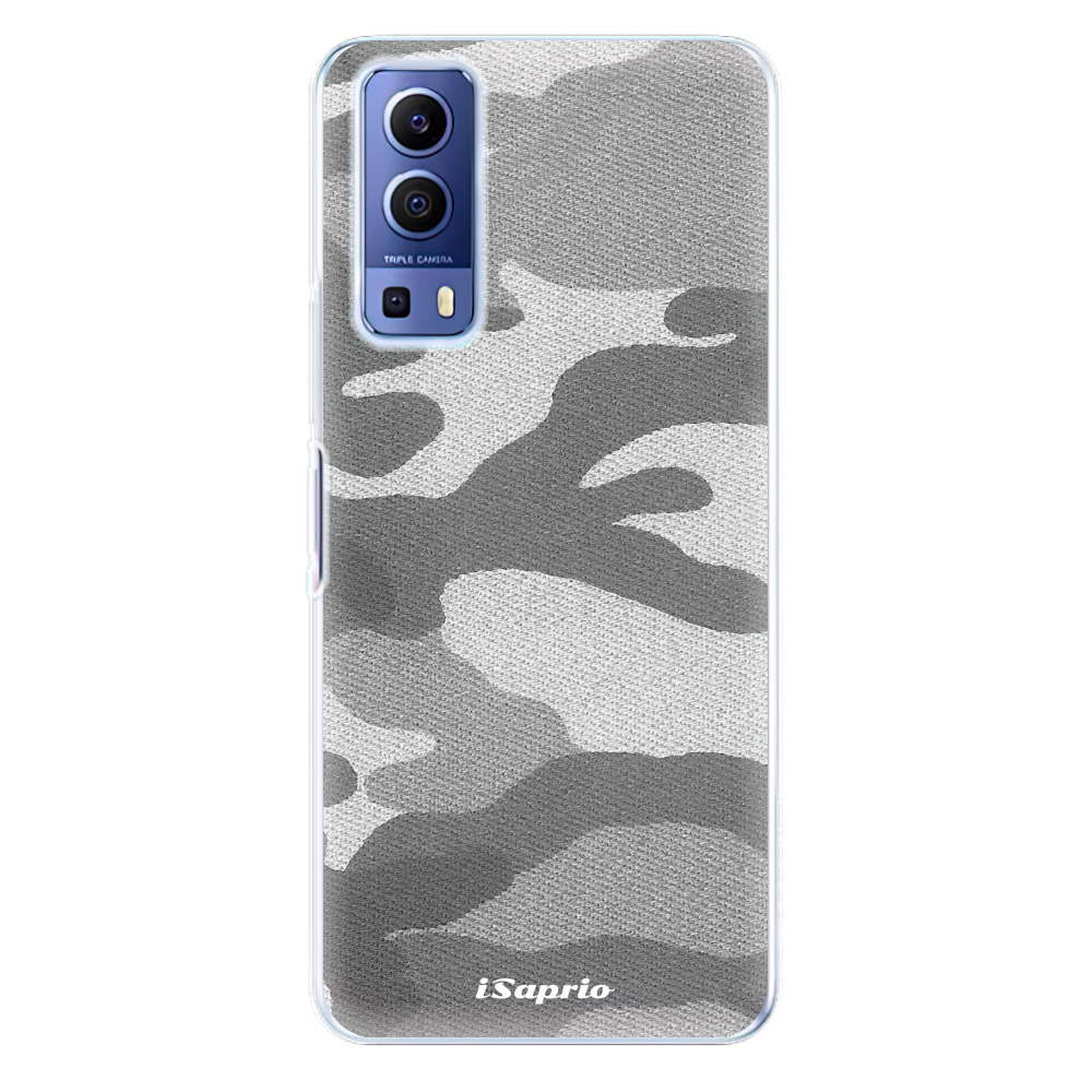 Odolné silikónové puzdro iSaprio - Gray Camuflage 02 - Vivo Y52 5G