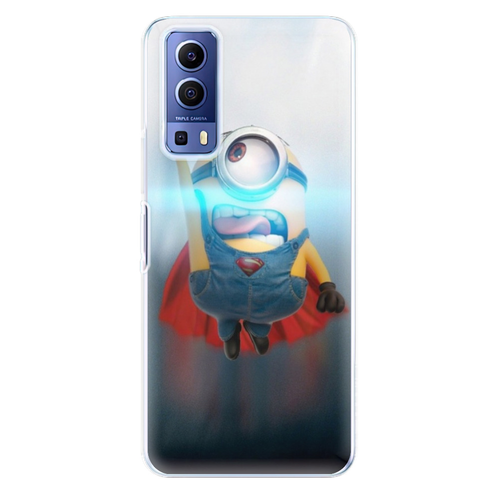 Odolné silikónové puzdro iSaprio - Mimons Superman 02 - Vivo Y52 5G