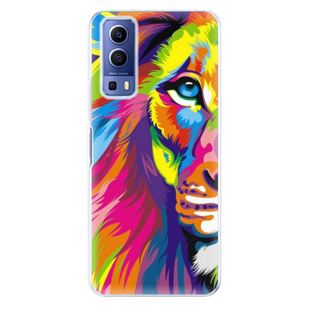Odolné silikónové puzdro iSaprio - Rainbow Lion - Vivo Y52 5G