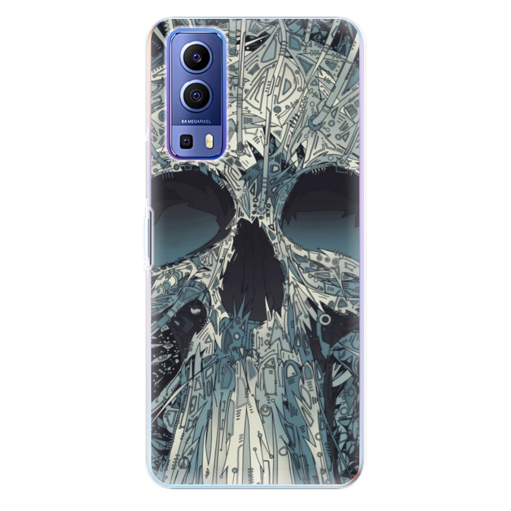 Odolné silikónové puzdro iSaprio - Abstract Skull - Vivo Y72 5G