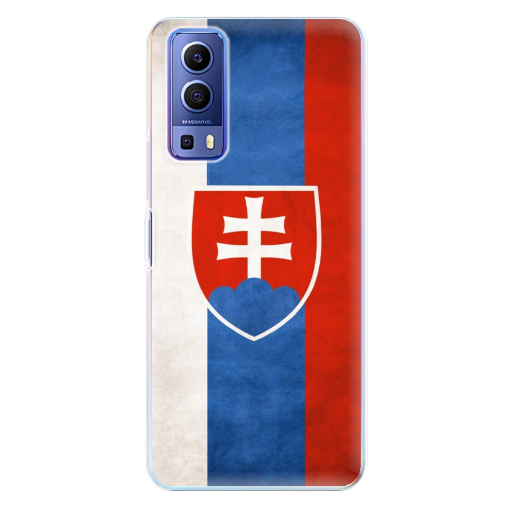 Odolné silikónové puzdro iSaprio - Slovakia Flag - Vivo Y72 5G