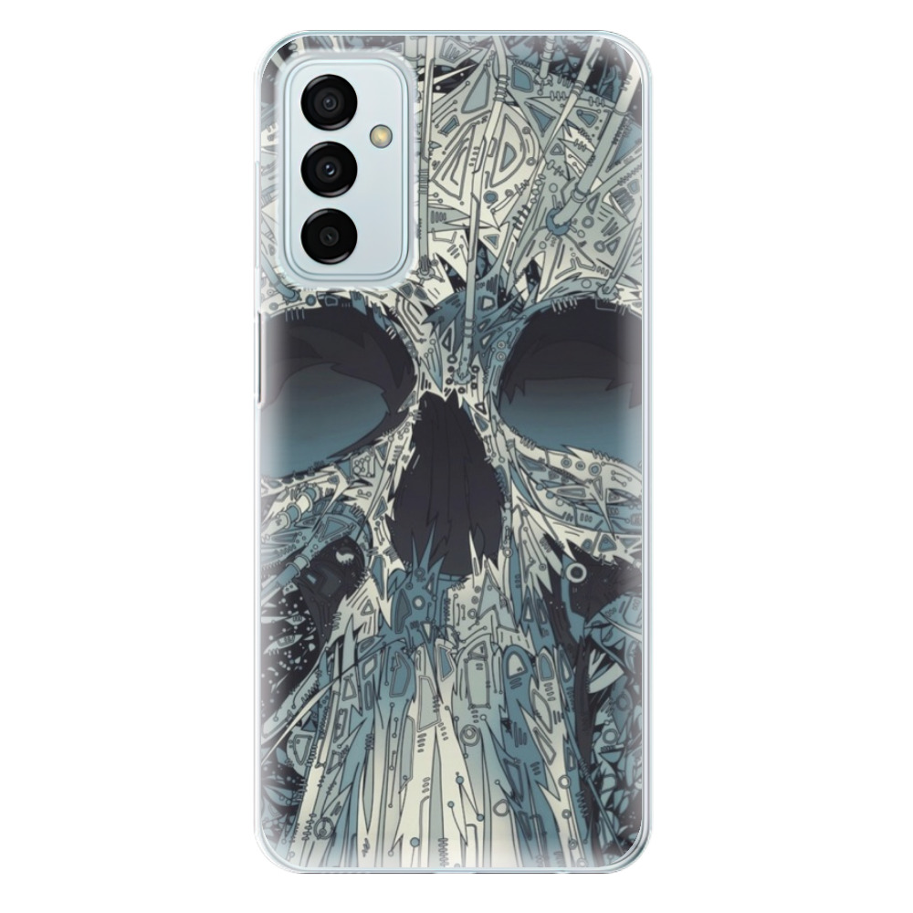 Odolné silikónové puzdro iSaprio - Abstract Skull - Samsung Galaxy M23 5G