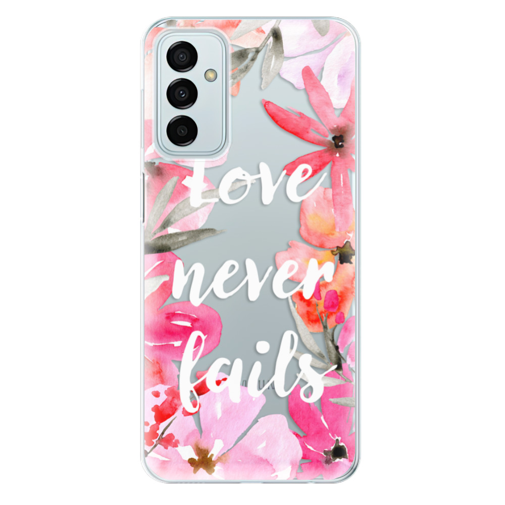 Odolné silikónové puzdro iSaprio - Love Never Fails - Samsung Galaxy M23 5G
