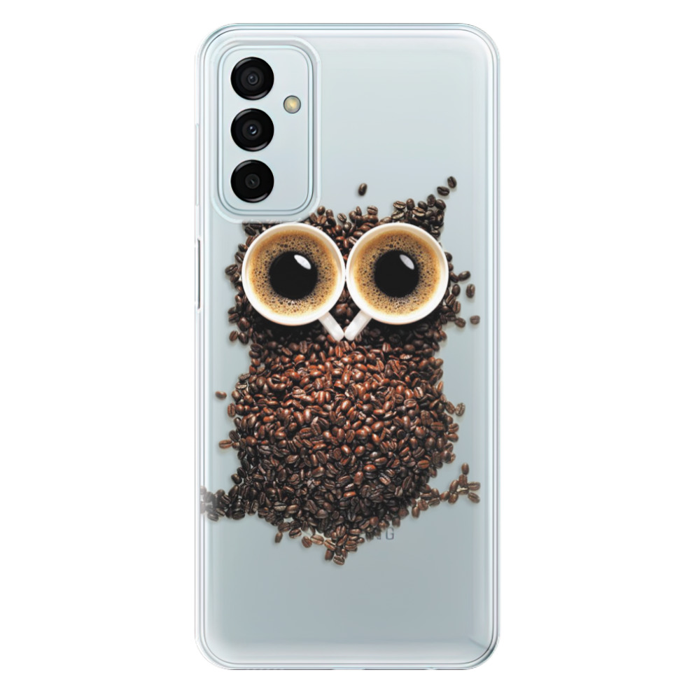 Odolné silikónové puzdro iSaprio - Owl And Coffee - Samsung Galaxy M23 5G